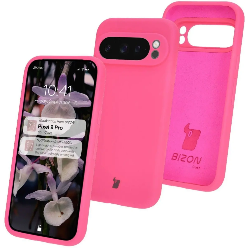 Hurtownia GSM - Bizon Soft Case Google Pixel 9 Pro roz neon - BIZ7208 - {ean13} - Hurt