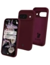 Bizon Soft Case Google Pixel 9 sötét lila
