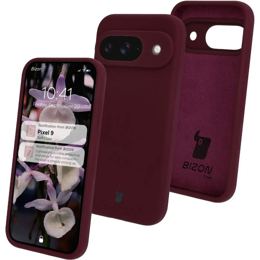 Hurtownia GSM - Bizon Soft Case Google Pixel 9 sötét lila - BIZ7209 - {ean13} - Hurt