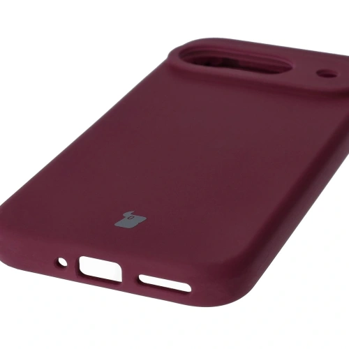 Silikonowe etui Bizon Soft Case do Google Pixel 9 ciemnofioletowe
