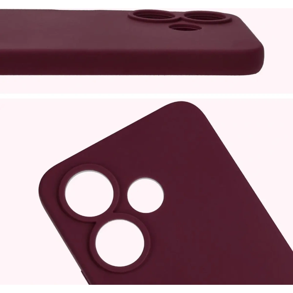 Hurtownia GSM - Silikonové pouzdro Bizon Soft Case do Xiaomi Redmi 13 4G tmavě fialové - BIZ7214 - {ean13} - Hurt