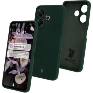 Hurtownia GSM - Bizon puha tok Xiaomi Redmi 13 4G sötétzöld - BIZ7215 - {ean13} - Hurt