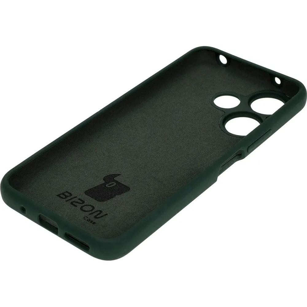Hurtownia GSM - Silikonowe etui Bizon Soft Case do Xiaomi Redmi 13 4G ciemnozielone - BIZ7215 - {ean13} - Hurt