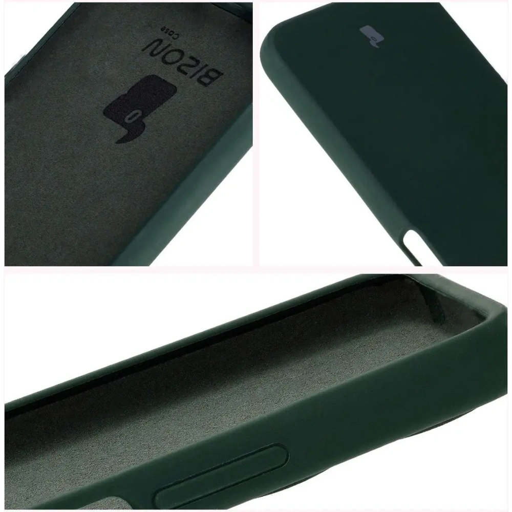 Hurtownia GSM - Silikonowe etui Bizon Soft Case do Xiaomi Redmi 13 4G ciemnozielone - BIZ7215 - {ean13} - Hurt