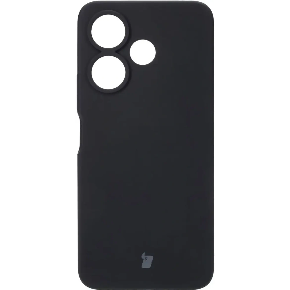 Hurtownia GSM - Silikonowe etui Bizon Soft Case do Xiaomi Redmi 13 4G czarne - BIZ7216 - {ean13} - Hurt