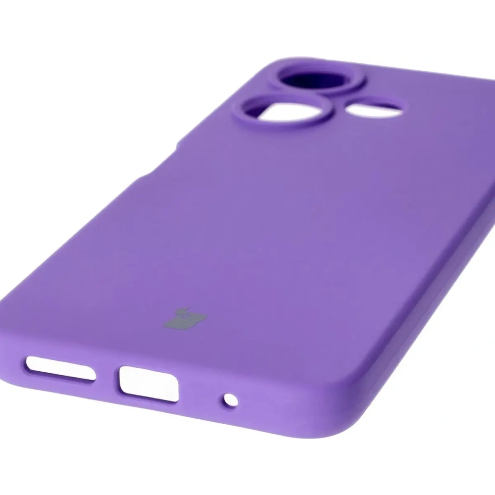 Hurtownia GSM - Silikonowe etui Bizon Soft Case do Xiaomi Redmi 13 4G fioletowe - BIZ7217 - {ean13} - Hurt