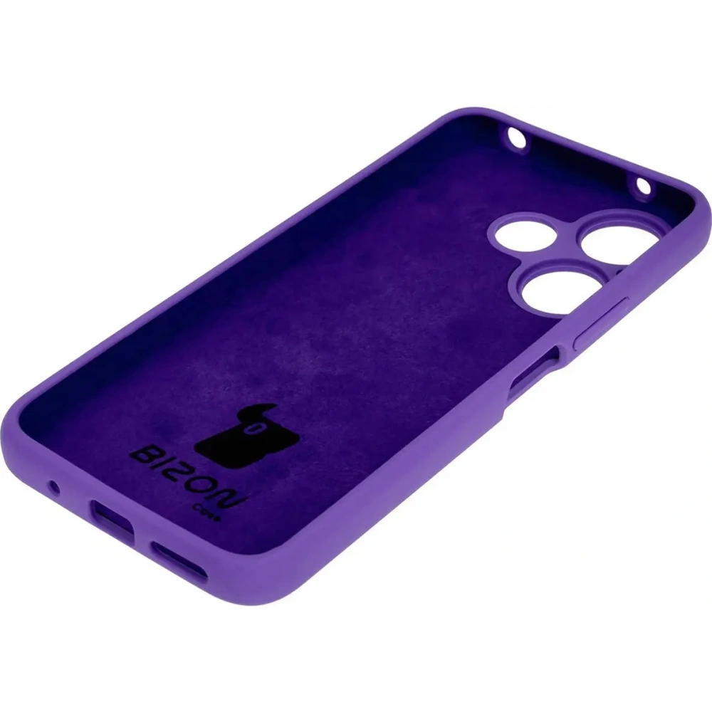 Hurtownia GSM - Silikonowe etui Bizon Soft Case do Xiaomi Redmi 13 4G fioletowe - BIZ7217 - {ean13} - Hurt