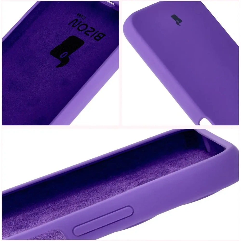 Hurtownia GSM - Silikonowe etui Bizon Soft Case do Xiaomi Redmi 13 4G fioletowe - BIZ7217 - {ean13} - Hurt