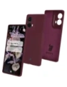 Bizon Soft Case Motorola Moto G85 5G violet închis