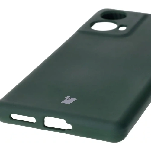 Silikonowe etui Bizon Soft Case do Motorola Moto G85 5G ciemnozielone