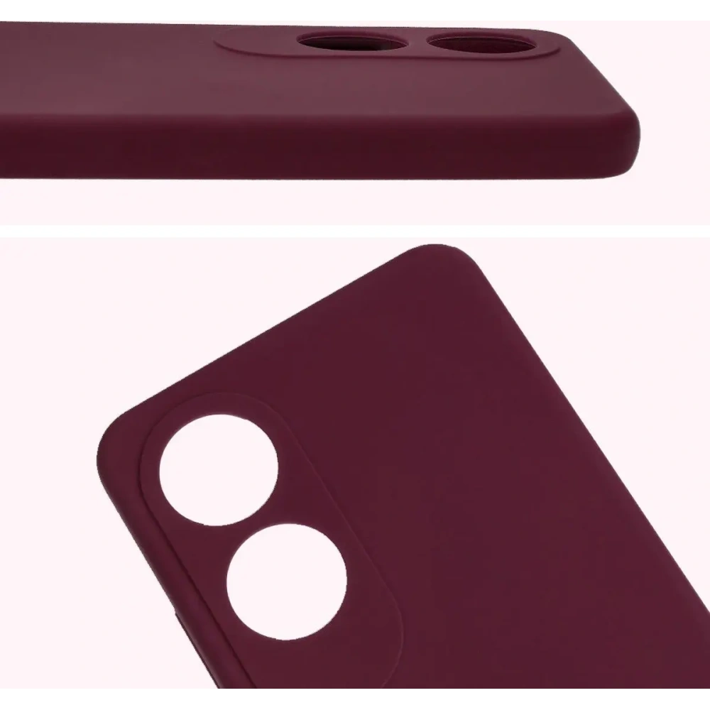 Hurtownia GSM - Silikonowe etui Bizon Soft Case do Oppo A60 4G ciemnofioletowe - BIZ7229 - {ean13} - Hurt