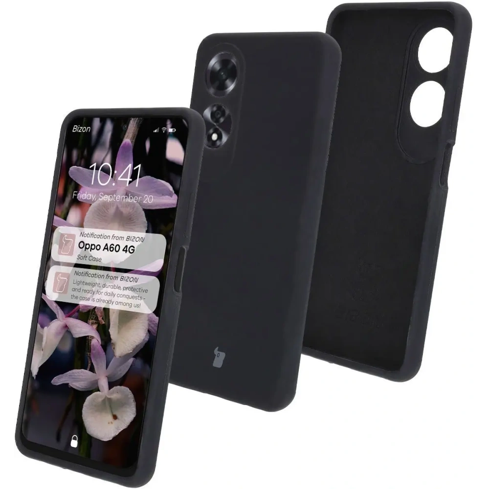 Hurtownia GSM - Silikonový obal Bizon Soft Case pro Oppo A60 4G černý - BIZ7231 - {ean13} - Hurt