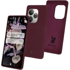 Hurtownia GSM - Silikonový obal Bizon Soft Case pro Realme GT 6 / 6T / Neo 6 / Neo 6 SE tmavě fialový - BIZ7234 - {ean13} - Hurt