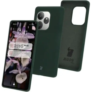 Hurtownia GSM - Silikonový obal Bizon Soft Case pro Realme GT 6 / 6T / Neo 6 / Neo 6 SE tmavě zelený - BIZ7235 - {ean13} - Hurt