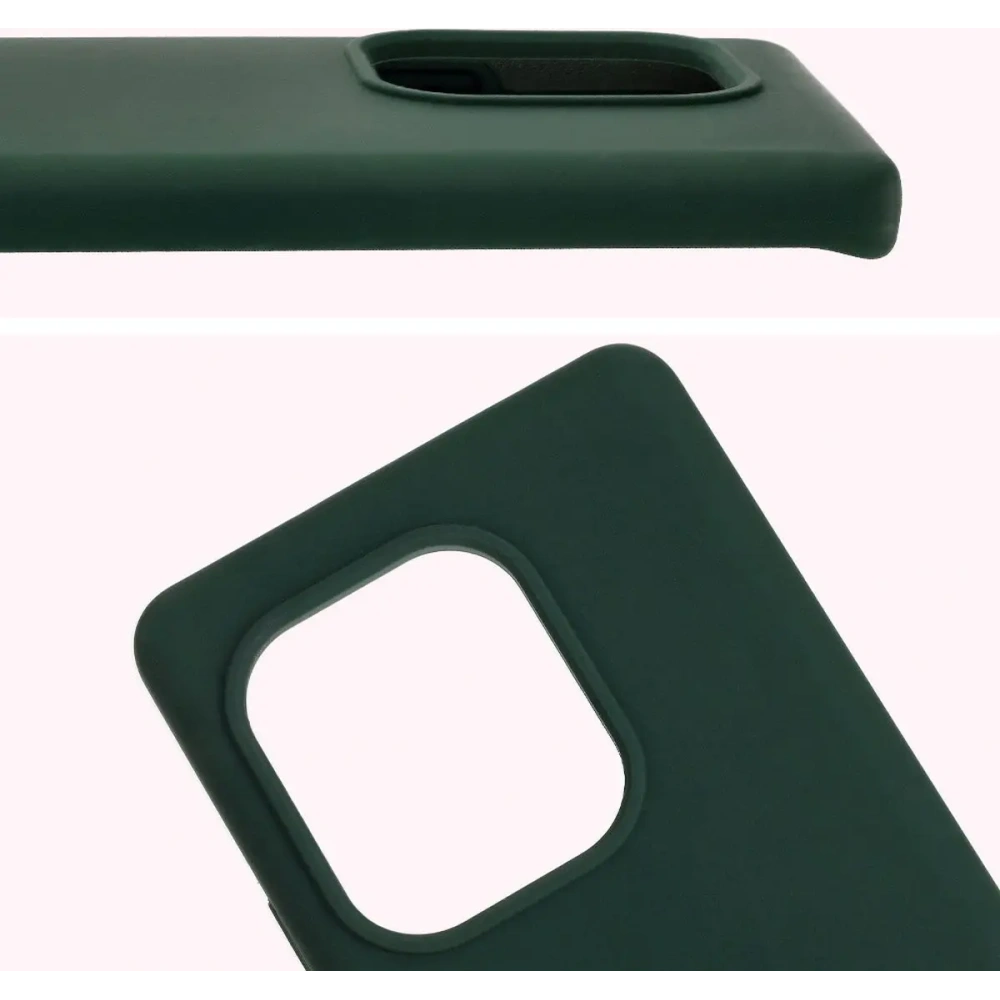 Hurtownia GSM - Silikonový obal Bizon Soft Case pro Realme GT 6 / 6T / Neo 6 / Neo 6 SE tmavě zelený - BIZ7235 - {ean13} - Hurt