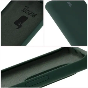 Hurtownia GSM - Husă din silicon Bizon pentru Realme GT 6 / 6T / Neo 6 / Neo 6 SE verde închis - BIZ7235 - {ean13} - Hurt