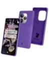 Silikonowe etui Bizon Soft Case do Realme GT 6 / 6T / Neo 6 / Neo 6 SE fioletowe