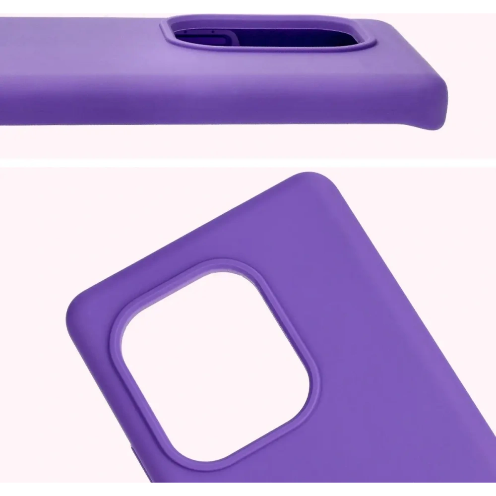 Hurtownia GSM - Silikonowe etui Bizon Soft Case do Realme GT 6 / 6T / Neo 6 / Neo 6 SE fioletowe - BIZ7237 - {ean13} - Hurt