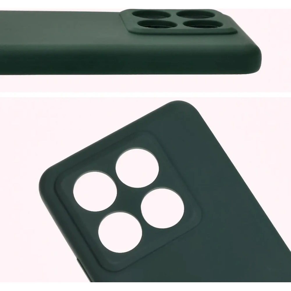 Hurtownia GSM - Silikonové pouzdro Bizon Soft Case pro Xiaomi 14T Pro tmavě zelené - BIZ7240 - {ean13} - Hurt