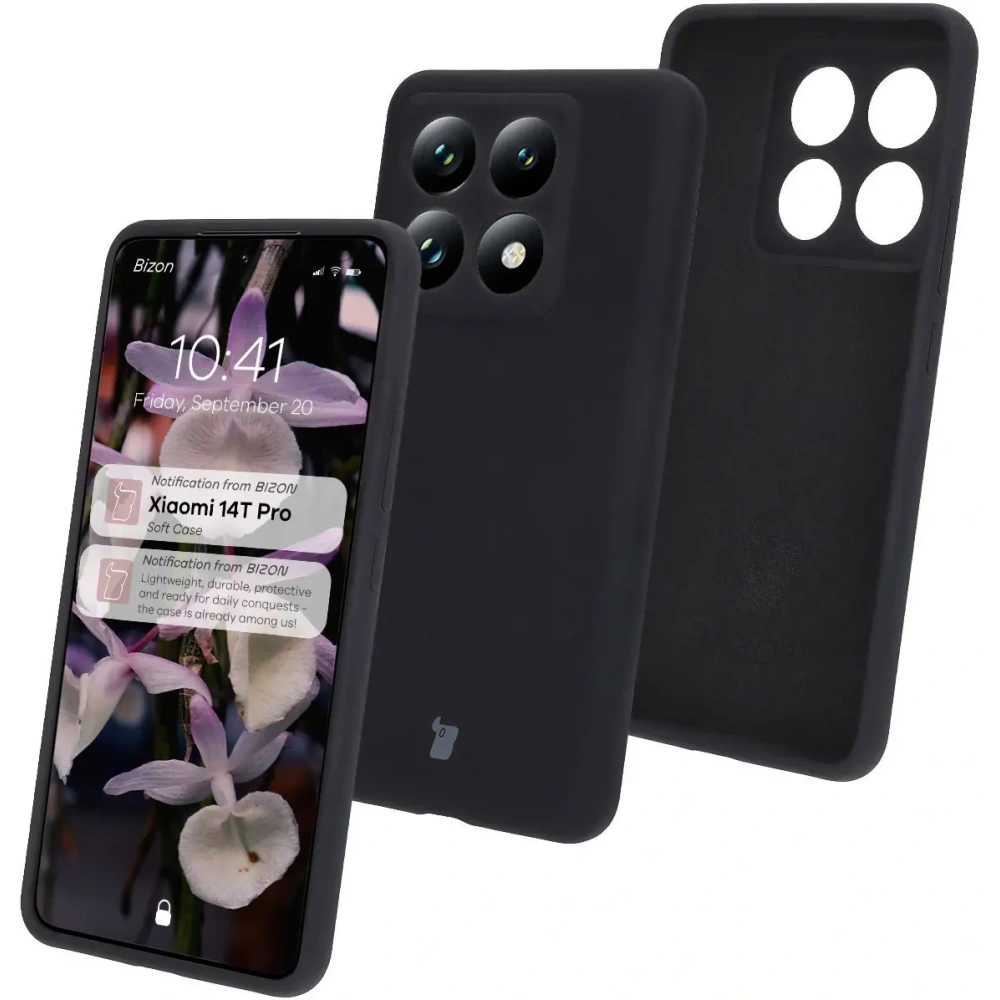 Hurtownia GSM - Silikonové pouzdro Bizon Soft Case pro Xiaomi 14T Pro černé - BIZ7241 - {ean13} - Hurt