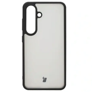 Hurtownia GSM - Bizon Case Angelo Samsung Galaxy S25 fumuriu cu un cadru negru - BIZ7253 - {ean13} - Hurt