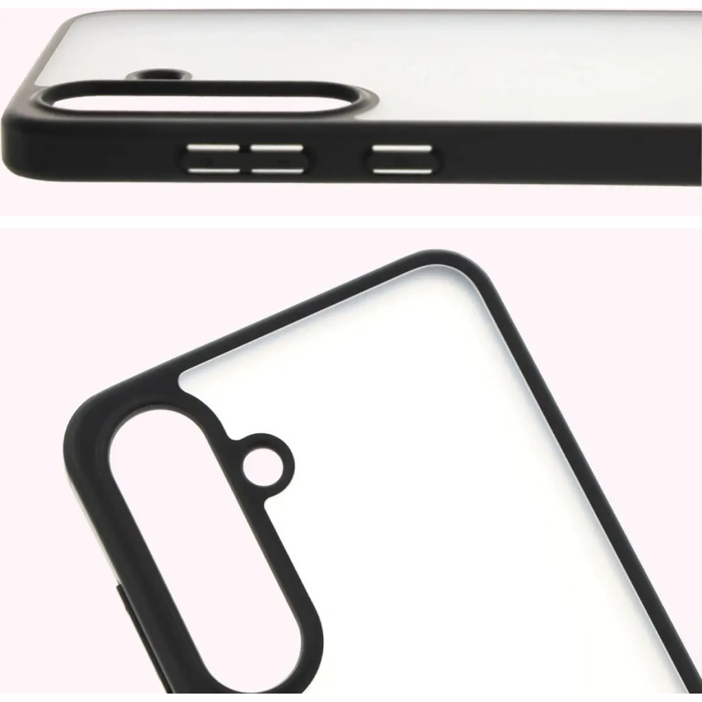 Wholesale Bizon Case Angelo Samsung Galaxy S25 Plus smoky with a black frame - BIZ7254 - {ean13} - Hurt