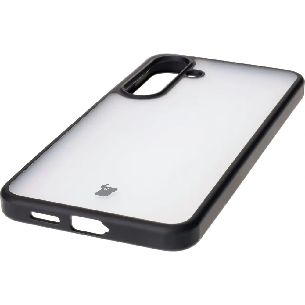 Hurtownia GSM - Etui Bizon Case Angelo do Samsung Galaxy S25 Plus kouřové s černým rámečkem - BIZ7254 - {ean13} - Hurt