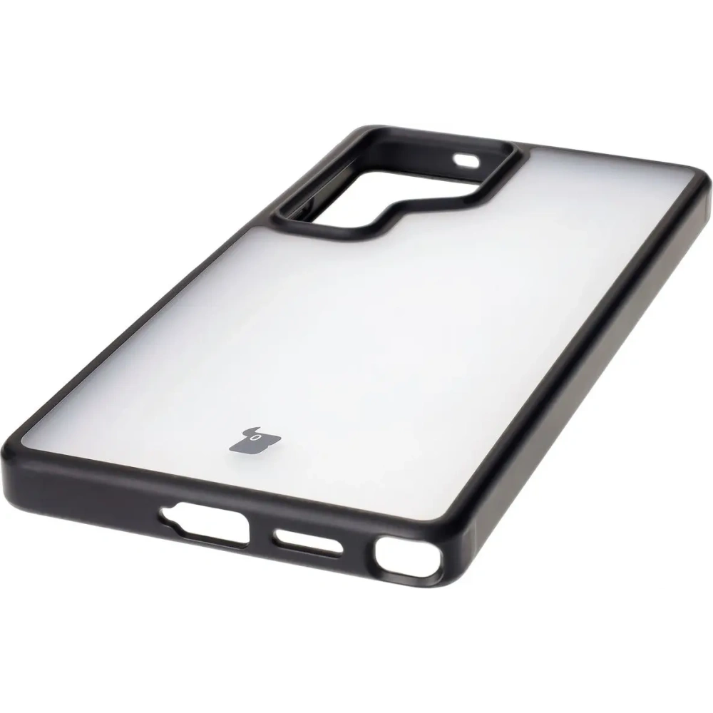 Hurtownia GSM - Bizon Case Angelo Samsung Galaxy S25 Ultra fumuriu cu un cadru negru - BIZ7255 - {ean13} - Hurt