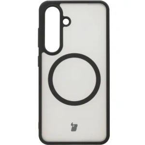 Hurtownia GSM - Caz Bizon MatteO Samsung Galaxy S25 transparent cu cadru negru - BIZ7256 - {ean13} - Hurt