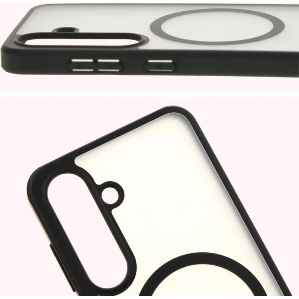 Hurtownia GSM - Bizon Case MatteO Samsung Galaxy S25 transparent mit schwarzem Rahmen - BIZ7256 - {ean13} - Hurt