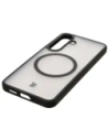 Hurtownia GSM - Etui z pierścieniem magnetycznym Bizon Case MatteO do Samsung Galaxy S25 półprzezroczyste z czarną ramką - BIZ7256 - {ean13} - Hurt
