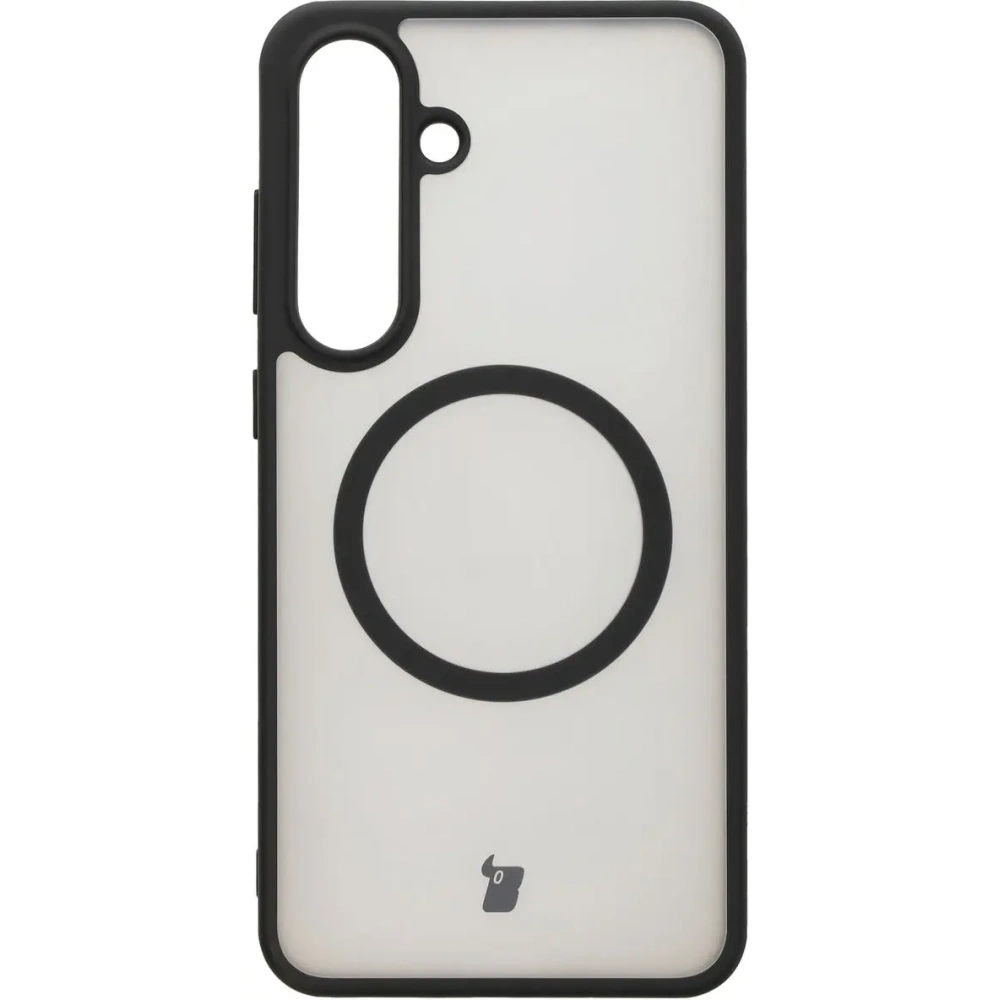 Wholesale Bizon Case MatteO Samsung Galaxy S25 Plus transparent with black frame - BIZ7257 - {ean13} - Hurt