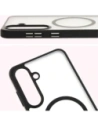 Wholesale Bizon Case MatteO Samsung Galaxy S25 Plus transparent with black frame - BIZ7257 - {ean13} - Hurt