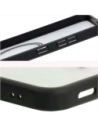 Wholesale Bizon Case MatteO Samsung Galaxy S25 Plus transparent with black frame - BIZ7257 - {ean13} - Hurt