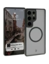 Bizon Case MatteO Samsung Galaxy S25 Ultra transparent cu ramă neagră
