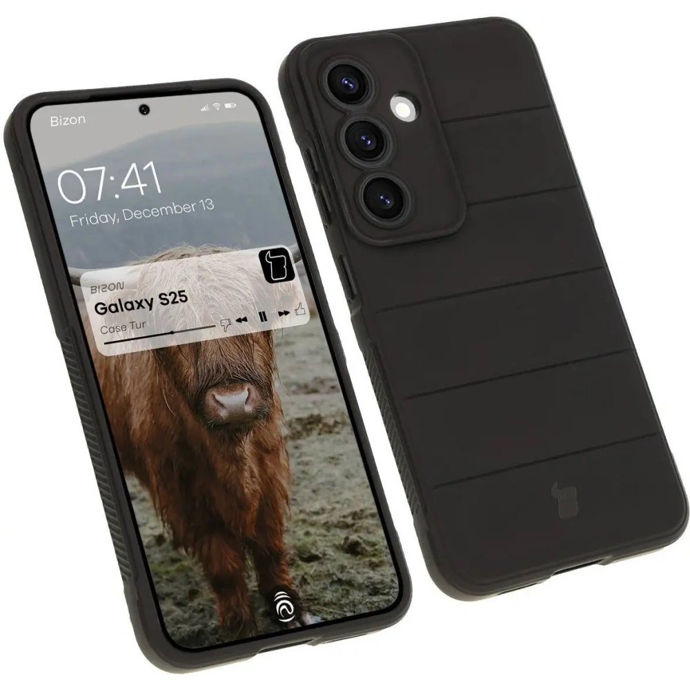 Hurtownia GSM - Bizon Case Tur Samsung Galaxy S25 fekete - BIZ7259 - {ean13} - Hurt