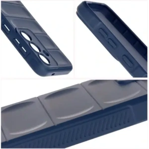 Pancerne etui Bizon Case Tur do Samsung Galaxy S25 granatowe