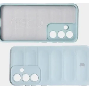 Pancerne etui Bizon Case Tur do Samsung Galaxy S25 jasnoniebieskie