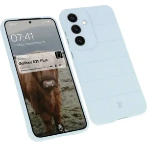 Pancerne etui Bizon Case Tur do Samsung Galaxy S25 Plus jasnoniebieskie