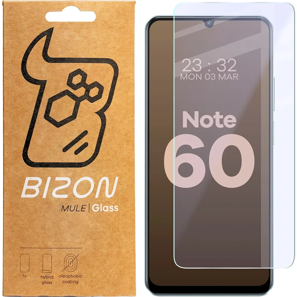 Hurtownia GSM - Elastyczne szkło hybrydowe Bizon Glass Mule do Realme Note 60 - BIZ7269 - {ean13} - Hurt