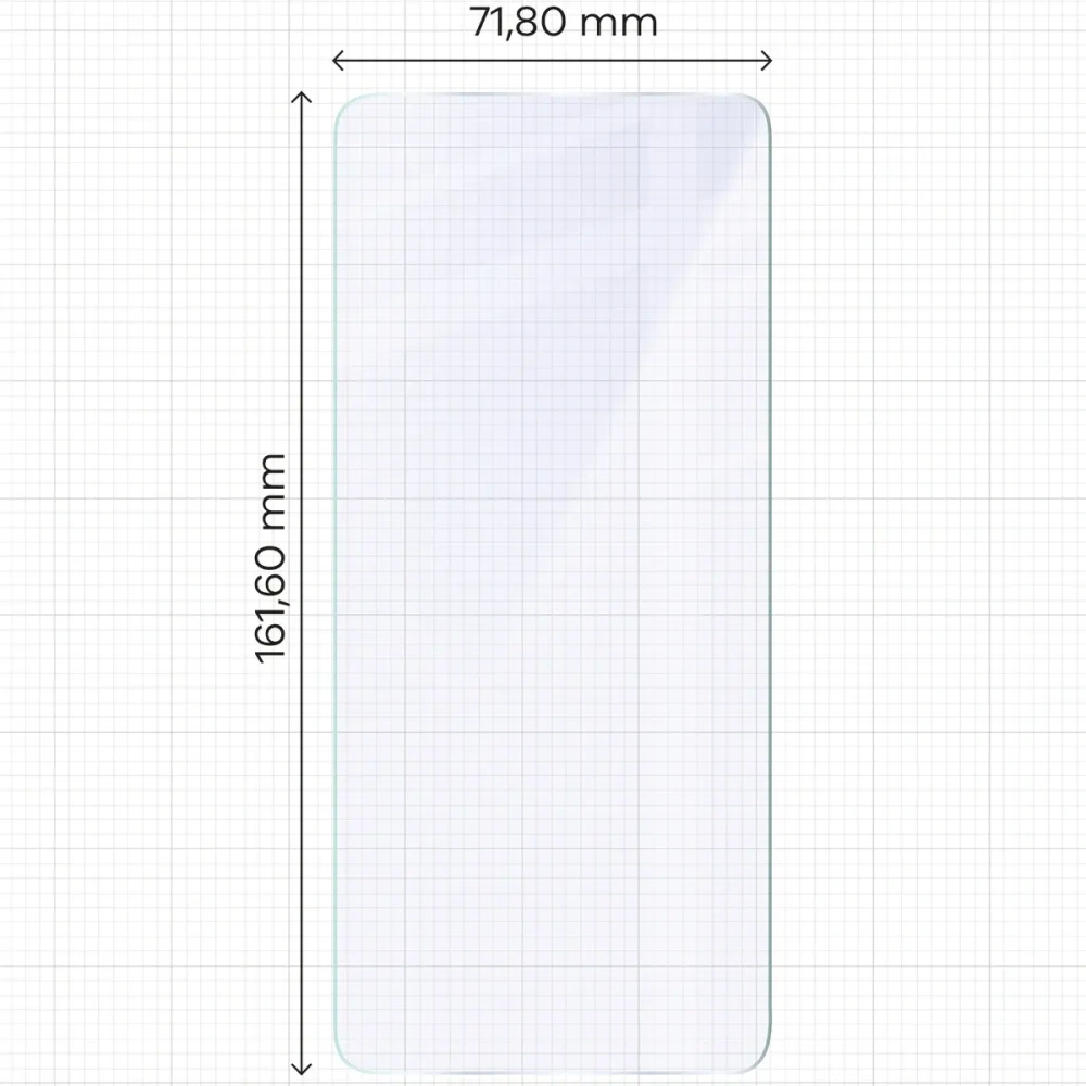 Hurtownia GSM - Elastyczne szkło hybrydowe Bizon Glass Mule do Realme Note 60 - BIZ7269 - {ean13} - Hurt