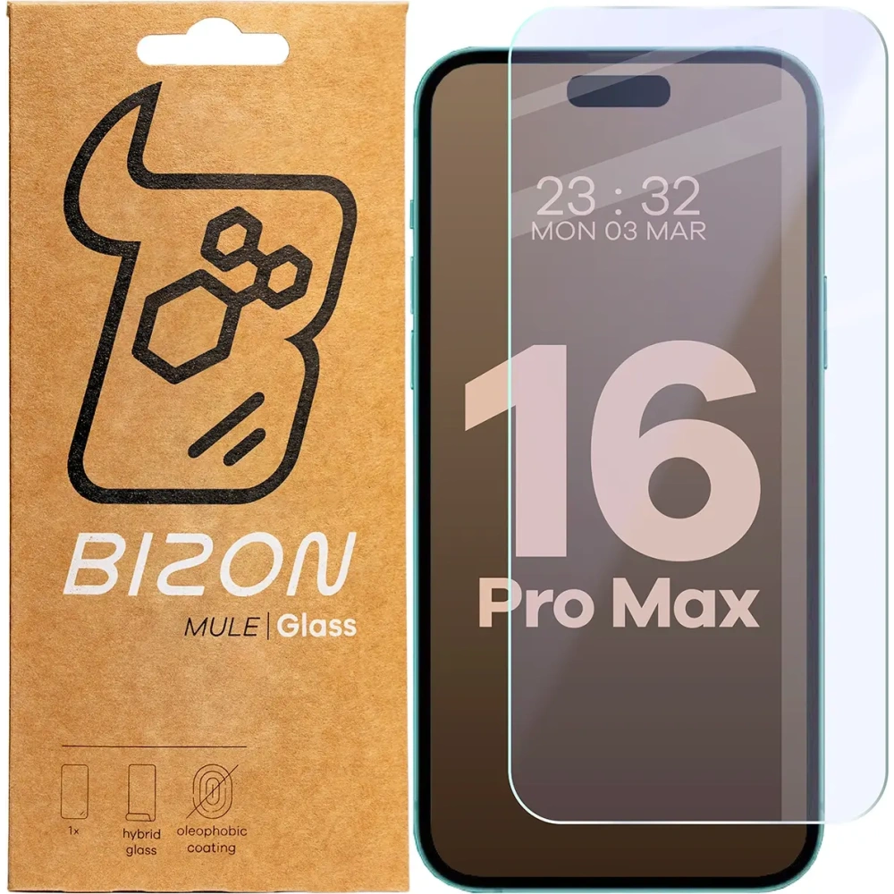 Hurtownia GSM - Bizon Glass Mule Apple iPhone 16 Pro Max - BIZ7272 - {ean13} - Hurt