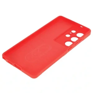 Pancerne etui Bizon Case Tur do Samsung Galaxy S25 Ultra czerwone