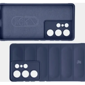 Pancerne etui Bizon Case Tur do Samsung Galaxy S25 Ultra granatowe