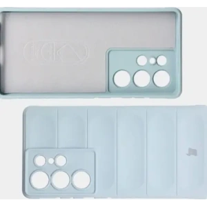 Pancerne etui Bizon Case Tur do Samsung Galaxy S25 Ultra jasnoniebieskie