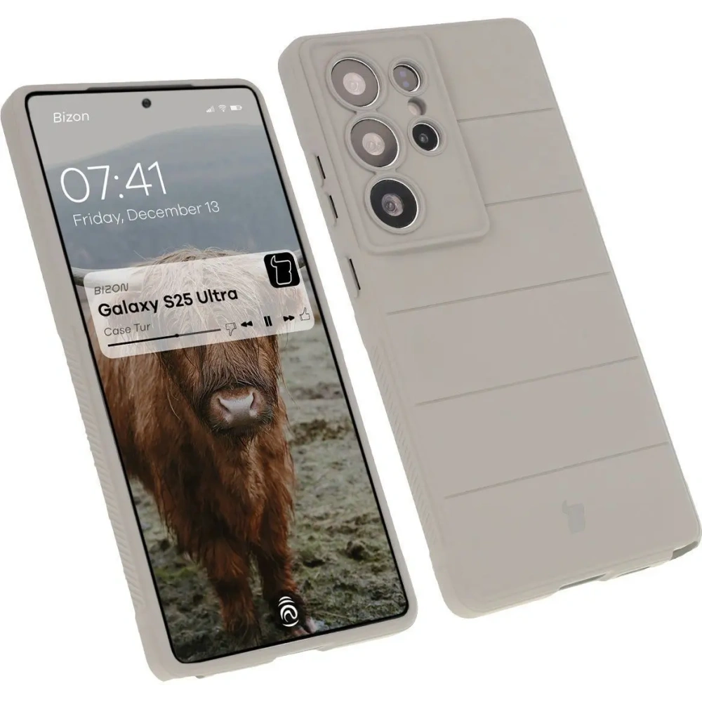 Hurtownia GSM - Pancéřové pouzdro Bizon Case Tur do Samsung Galaxy S25 Ultra světle šedé - BIZ7277 - {ean13} - Hurt