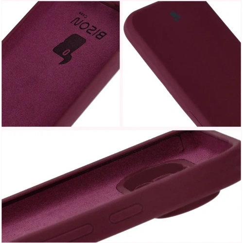 Silikonowe etui Bizon Soft Case do Google Pixel 9 Pro XL ciemnofioletowe