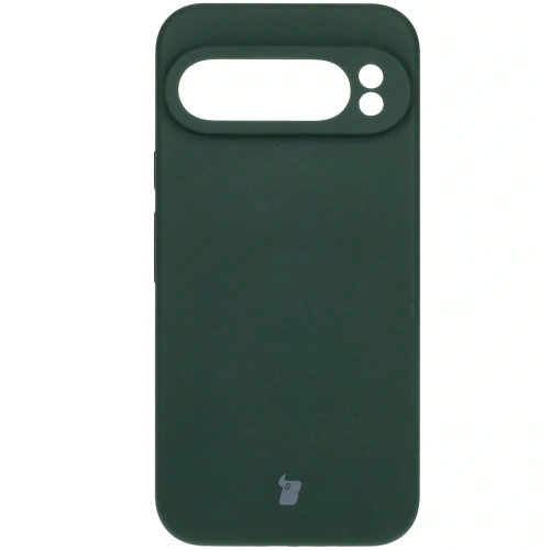 Silikonowe etui Bizon Soft Case do Google Pixel 9 Pro XL ciemnozielone