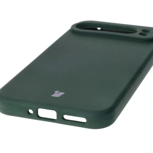 Silikonowe etui Bizon Soft Case do Google Pixel 9 Pro XL ciemnozielone
