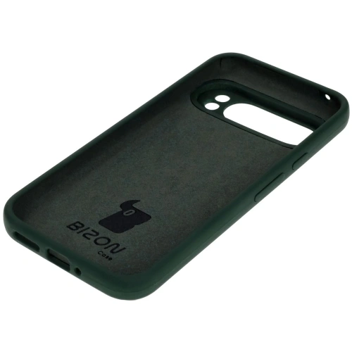 Silikonowe etui Bizon Soft Case do Google Pixel 9 Pro XL ciemnozielone